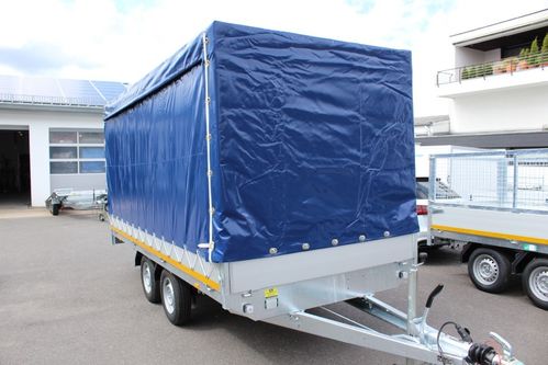 Eduard 4018 GD Hochlader 2500kg mit Schiebeplane in blau